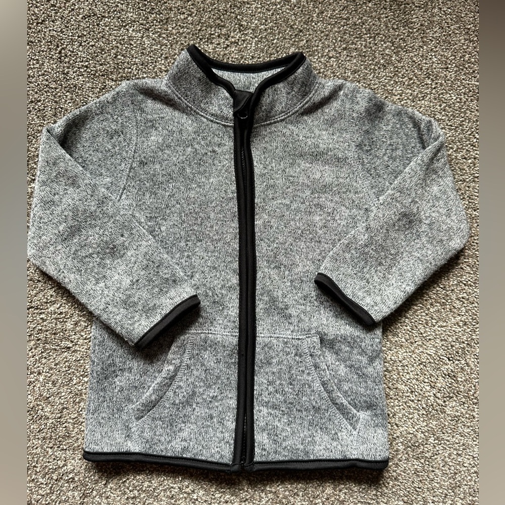Jumping Beans fleece zip up sweater